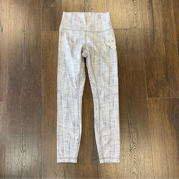 Soulcycle lululemon Wunder Under HR Tight 25" *Jacquard SZ 4 - Picture 3 of 8